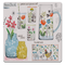 MDF Coasters  4 X 4 INCH |Beautiful Digitally Printed| Set of 4 |floral design waycott 13 pattern