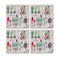 MDF Coasters  4 X 4 INCH |Beautiful Digitally Printed| Set of 4 |floral design waycott 14 pattern