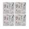 MDF Coasters  4 X 4 INCH |Beautiful Digitally Printed| Set of 4 |floral design waycott 16 pattern