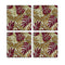 MDF Coasters  4 X 4 INCH |Beautiful Digitally Printed| Set of 4 |floral pattern 37 pattern