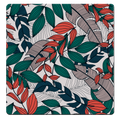 MDF Coasters  4 X 4 INCH |Beautiful Digitally Printed| Set of 4 |floral pattern 53 pattern