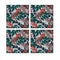 MDF Coasters  4 X 4 INCH |Beautiful Digitally Printed| Set of 4 |floral pattern 53 pattern