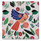 MDF Coasters  4 X 4 INCH |Beautiful Digitally Printed| Set of 4 |floral pattern 55 pattern
