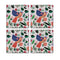 MDF Coasters  4 X 4 INCH |Beautiful Digitally Printed| Set of 4 |floral pattern 55 pattern