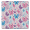 MDF Coasters  4 X 4 INCH |Beautiful Digitally Printed| Set of 4 |floral pattern 60 pattern