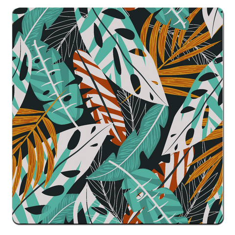 MDF Coasters  4 X 4 INCH |Beautiful Digitally Printed| Set of 4 |floral pattern 60k pattern