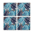 MDF Coasters  4 X 4 INCH |Beautiful Digitally Printed| Set of 4 |floral pattern 60l pattern