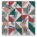 MDF Coasters  4 X 4 INCH |Beautiful Digitally Printed| Set of 4 |floral pattern 60q pattern