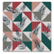 MDF Coasters  4 X 4 INCH |Beautiful Digitally Printed| Set of 4 |floral pattern 60q pattern