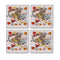 MDF Coasters  4 X 4 INCH |Beautiful Digitally Printed| Set of 4 |floral women pattern