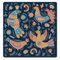 MDF Coasters  4 X 4 INCH |Beautiful Digitally Printed| Set of 4 |folk art 9 d pattern
