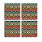 MDF Coasters  4 X 4 INCH |Beautiful Digitally Printed| Set of 4 |folk art 9 e pattern