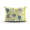 Printed Canvas Rectangular Cushion Covers,Pillow covers |Set of 2 (12 x 18 Inches) | green leaf