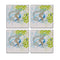 MDF Coasters  4 X 4 INCH |Beautiful Digitally Printed| Set of 4 |i am not a bird pattern
