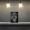 Aluminium Retro Metal Sign Wall Plates Plaque Poster Cafe Wall Art Sign Gift 12 X 8 INCH | lion quote