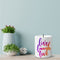 Multi-use candle holder | 11 oz | digitally printed | live laugh  candle holder