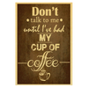 Aluminium Retro Metal Sign Wall Plates Plaque Poster Cafe Wall Art Sign Gift 12 X 8 INCH | metal sign _45