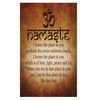 Aluminium Retro Metal Sign Wall Plates Plaque Poster Cafe Wall Art Sign Gift 12 X 8 INCH | namaste