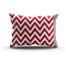 Printed Canvas Rectangular Cushion Covers,Pillow covers |Set of 2 (12 x 18 Inches) | red foral