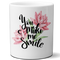 Multi-use hydroponic planter / flower vase | 11 oz | digitally printed | Desktop planter/vase | Home Garden Office Decoration | Best Gift| smile planter/vase