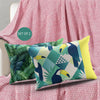 Printed Canvas Rectangular Cushion Covers ,Pillow covers |Set of 2 (12 x 18 Inches) | Toucan