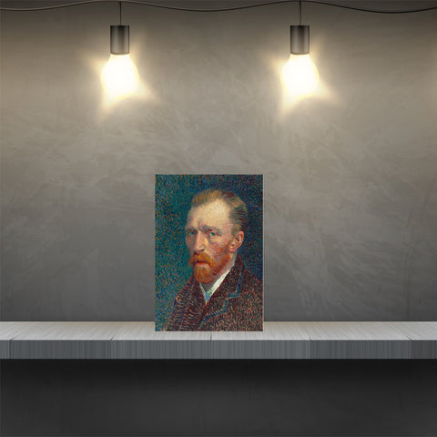 Aluminium Retro Metal Sign Wall Plates Plaque Poster Cafe Wall Art Sign Gift 12 X 8 INCH | van gohg portrait