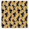 MDF Coasters  4 X 4 INCH |Beautiful Digitally Printed| Set of 4 |warli art black pattern