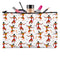 Warli Art Orange Red